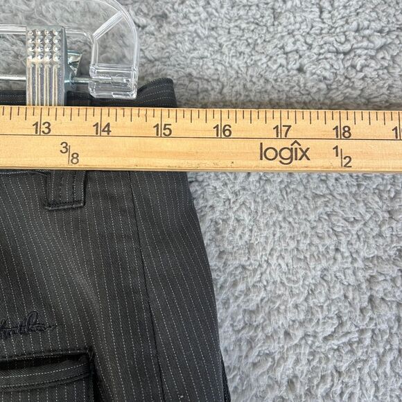 Travis Mathew Pants Men 30 x 27 Gray Stripe Golf Performance Stretch Chino - Picture 12 of 13